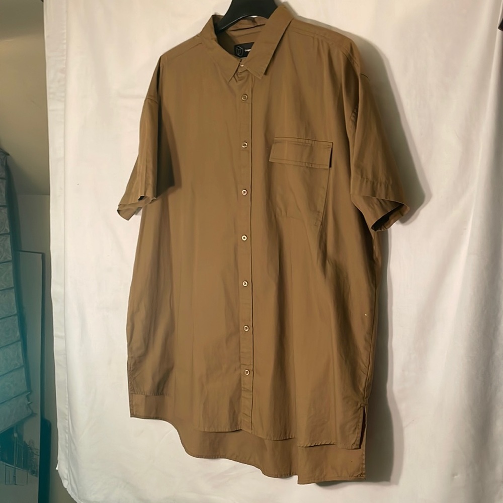 Original Use Men’s Casual short Sleeve Button Down